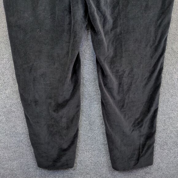 Sean John Men's Dress Pants Size 40x32 Black Flat Front Slash Pocket Cotton - Picture 6 of 10